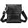 Сумка чоловіча шкіряна з клапаном Tiding Bag M56-2056A чорна, фото 5