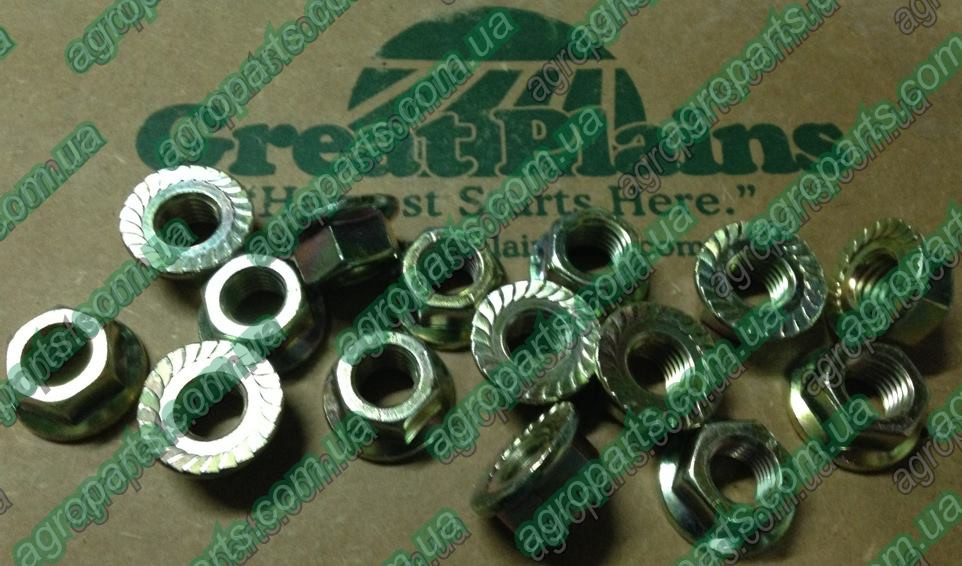 Гайка 803-014C болта кріплення чистика гайка 803-014С запчастини Great Plains 802-016c