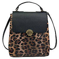 Рюкзак жіночий шкіряний Tavinchi CH-037LEO леопардовий