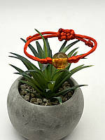 Браслет детский  красная нить  из янтарем,  браслет дитячий з бурштину з красною ниткою