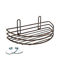 Полиця Lemax на 2-х присосках антична мідь 26x13x8,5 см (EBA-10600 CA)