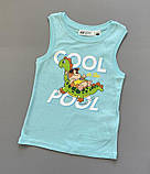 Дитячі майки - набір - H&M на хлопчика р.110-116 , 4-6 років, фото 3