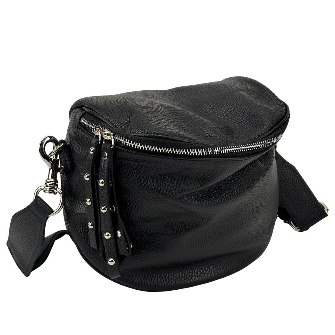 Сумка жіноча шкіряна Firenze Italy F-IT-9811A чорна