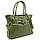Жіноча шкіряна сумка Firenze Italy F-IT-7638OL оливкова, фото 7