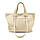 Жіночий шкіряний шоппер Tavinchi CH-018WB-FL бежевий, фото 7