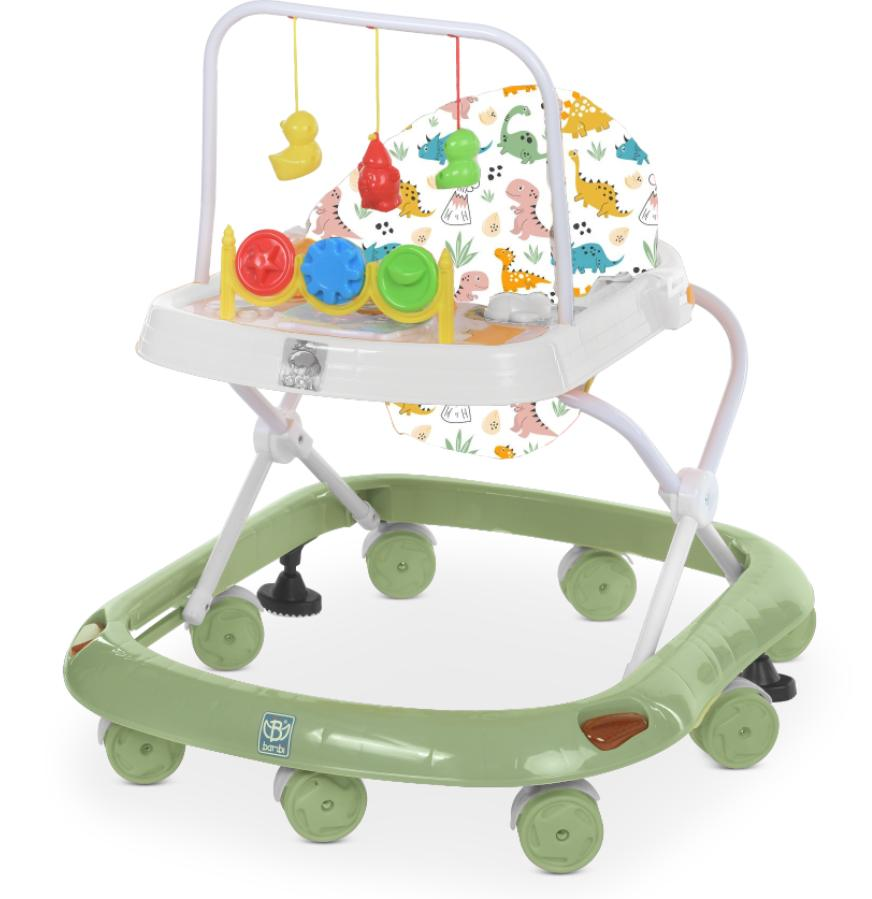 Ходунки дитячі (звук, світло, дуга) BAMBI M 0541C-12 Зелені