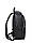 Чоловічий шкіряний рюкзак TIDING BAG FL-N2-0201A чорний, фото 6