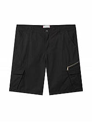 Чоловічі котонові шорти з кишенями в батальному розмірі