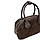 Жіноча замшева невелика сумка Firenze Italy F-IT-3017DB шоколадна, фото 9