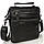 Чоловіча шкіряна сумка Tiding Bag S-JMD10-161-1A чорна, фото 4