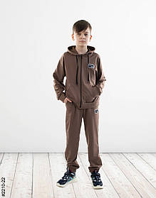 2210-22 Спортивний костюм на блискавці двонитка підліток (4 од: 36,38,40,42)