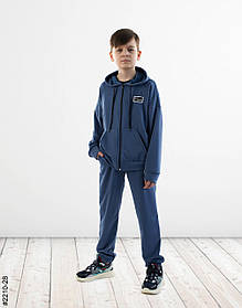 2210-28 Спортивний костюм на блискавці двонитка підліток (4 од: 36,38,40,42)