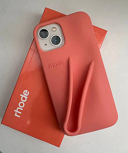 Rhode Peach Pit персиковий чохол з блиском для губ для iPhone 15