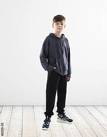 2220-32 Спортивний костюм на блискавці двонитка підліток (4 од: 36,38,40,42)