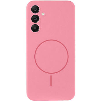 Чохол Silicone Cover Lakshmi Full Camera with MagFit для Samsung Galaxy S25+ Рожевий