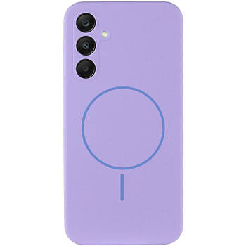 Чохол Silicone Cover Lakshmi Full Camera with MagFit для Samsung Galaxy S25+ Бузковий