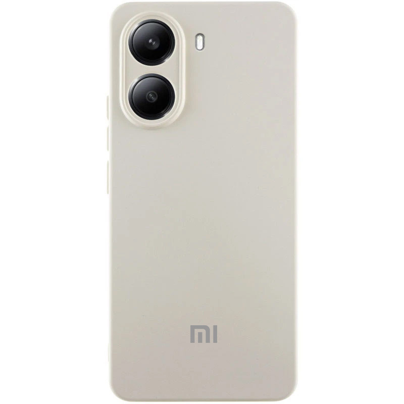 Чохол Silicone Cover Lakshmi Full Camera для Xiaomi Poco X7 Pro Білий