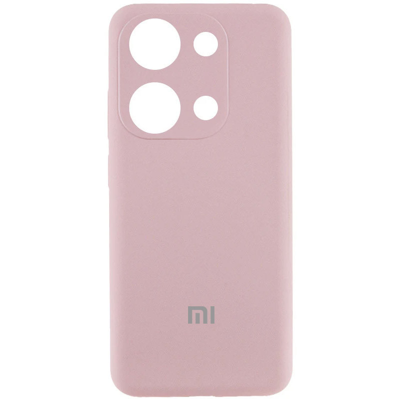 Чохол Silicone Cover Lakshmi Full Camera для Xiaomi Poco X6 Pro Рожевий