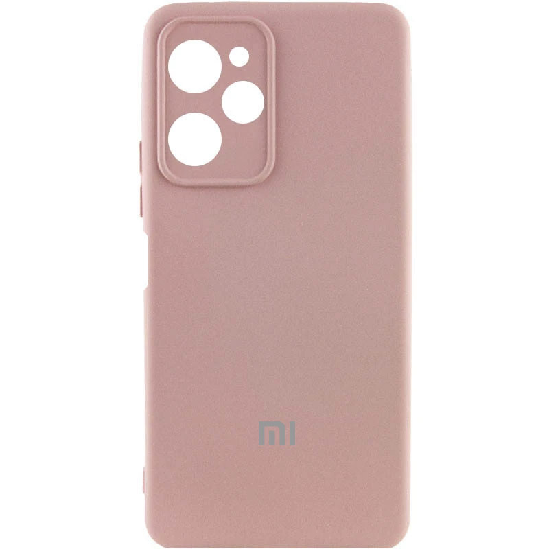 Чохол Silicone Cover Lakshmi Full Camera для Xiaomi Poco X5 Pro 5G Рожевий