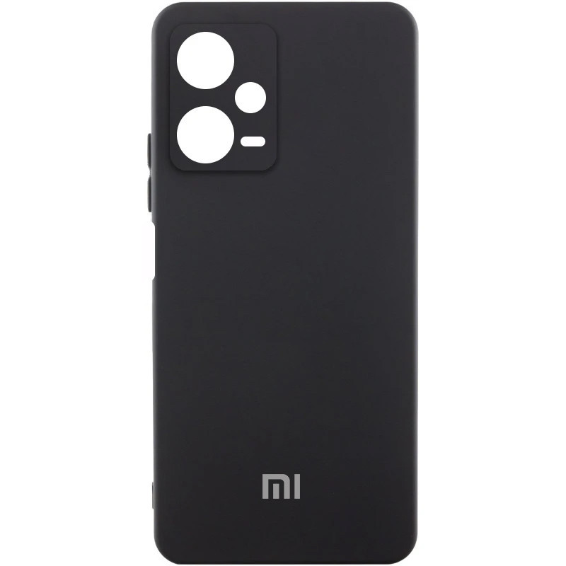 Чохол Silicone Cover Lakshmi Full Camera для Xiaomi Redmi Note 12 Pro 5G Чорний
