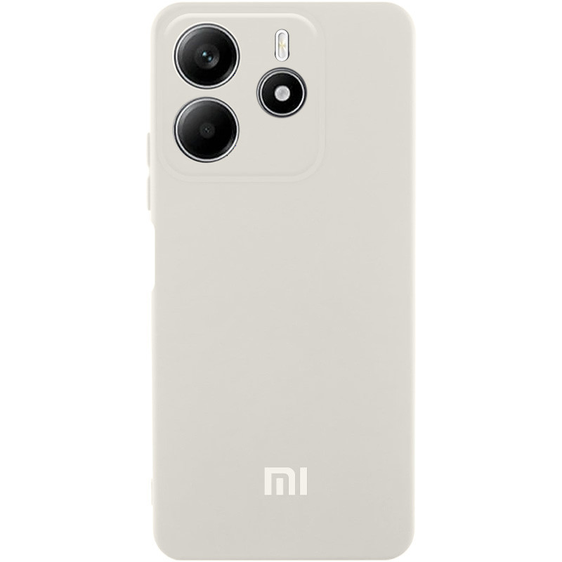 Чохол Silicone Cover Lakshmi Full Camera для Xiaomi Redmi Note 14 4G (Int. version) Білий