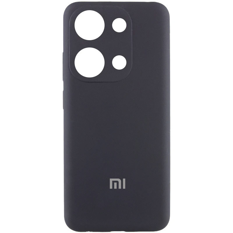 Чохол Silicone Cover Lakshmi Full Camera для Xiaomi Redmi Note 13 4G Чорний