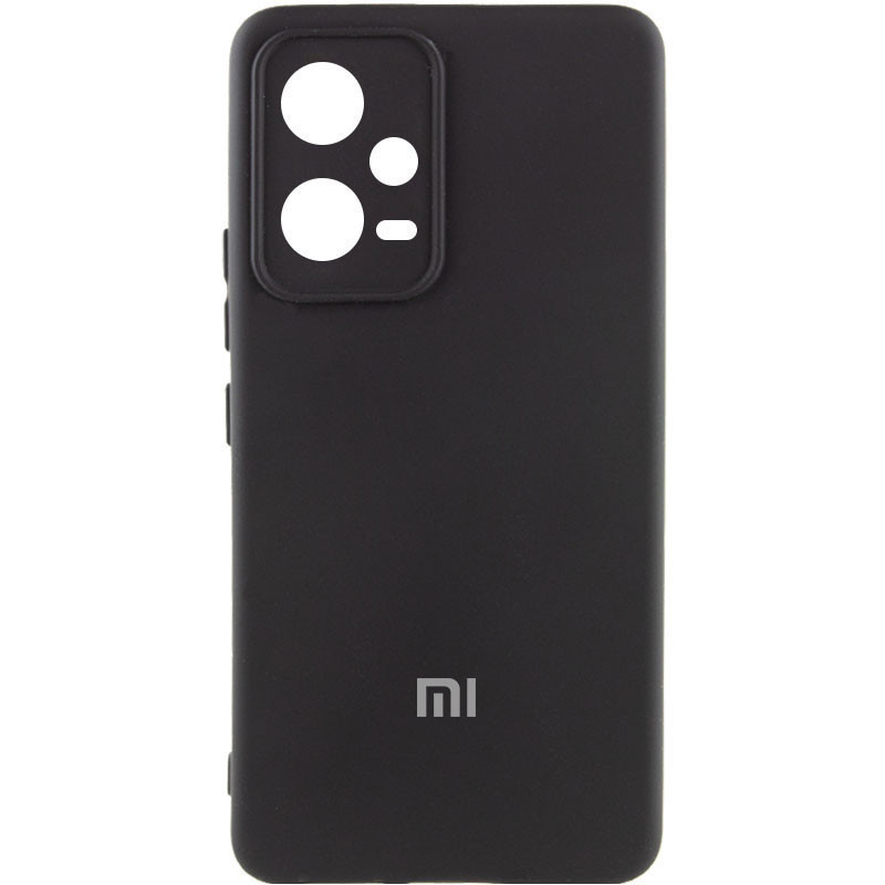Чохол Silicone Cover Lakshmi Full Camera для Xiaomi Poco X5 5G / Note 12 5G Чорний