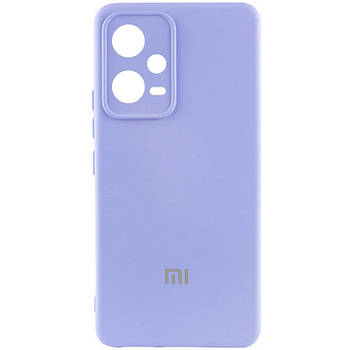 Чохол Silicone Cover Lakshmi Full Camera для Xiaomi Poco X5 5G / Note 12 5G Бузковий
