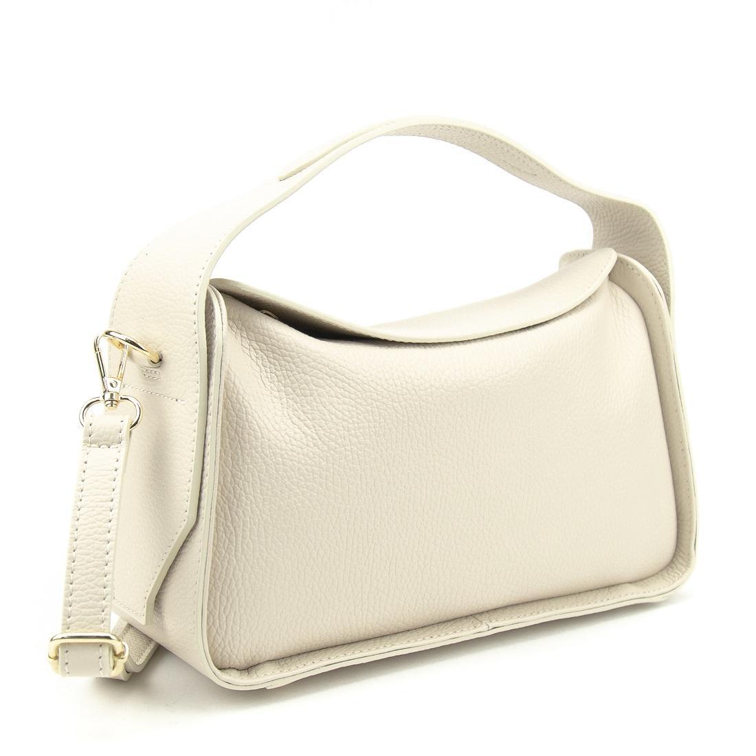 Жіноча шкіряна сумка Firenze Italy F-IT-9570B бежева