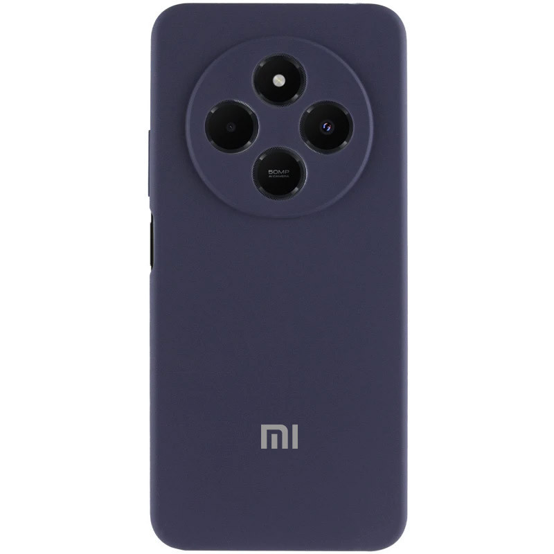 Чохол Silicone Cover Lakshmi Full Camera для Xiaomi Redmi 14C / Poco C75 Синій