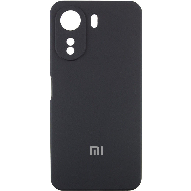 Чохол Silicone Cover Lakshmi Full Camera для Xiaomi Redmi 13C / Poco C65 Чорний