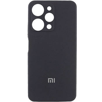 Чохол Silicone Cover Lakshmi Full Camera для Xiaomi Redmi 12 Чорний