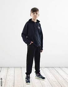 2220-26 Спортивний костюм на блискавці двонитка підліток (4 од: 36,38,40,42)