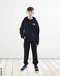2220-26 Спортивний костюм на блискавці двонитка підліток (4 од: 36,38,40,42), фото 4