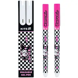 Ручка гелева "пиши-стирай" Kite Kuromi HK25-069, синя, 2 шт. у пеналі