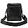 Чоловіча шкіряна сумка Tiding Bag SM8-1007A чорна, фото 5