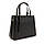 Офісна жіноча шкіряна сумка Firenze Italy F-IT-8705A чорна, фото 4