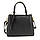 Офісна жіноча шкіряна сумка Firenze Italy F-IT-8705A чорна, фото 6