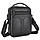 Сумка чоловіча шкіряна Tiding Bag FL-A25F-2218A чорна, фото 9