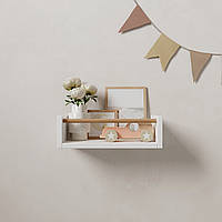 Детская настенная полка, навесная полка для книг DNP-1