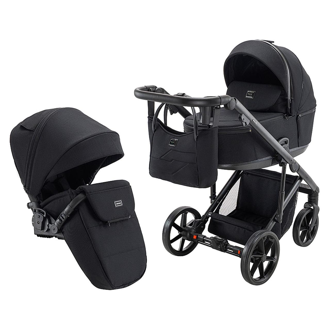 Коляска 2 в 1 Adamex Dolce Natura 11 carbone