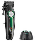 Акумуляторна машинка для стрижки 2600 мАг + 6 насадок, VGR V-010 / Бездротовий тример для стрижки, фото 5