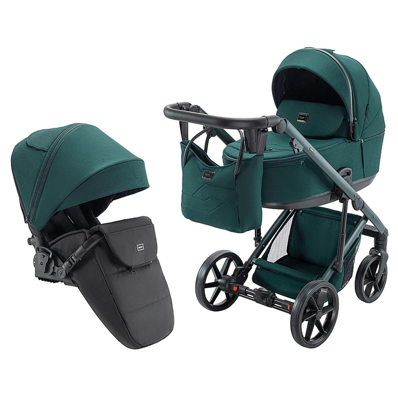 Коляска 2 в 1 Adamex Dolce Natura 12 forest