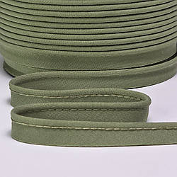 Кант 11 мм (поліестер), колір сухої зелені (Туреччина)
