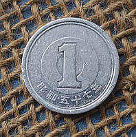 1 ієна 1982 року. Японiя