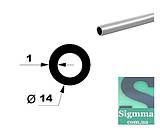 Труба кругла 14х1 бп алюмінієва