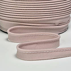 Кант 11 мм (поліестер), колір запорошеної троянди (Туреччина)