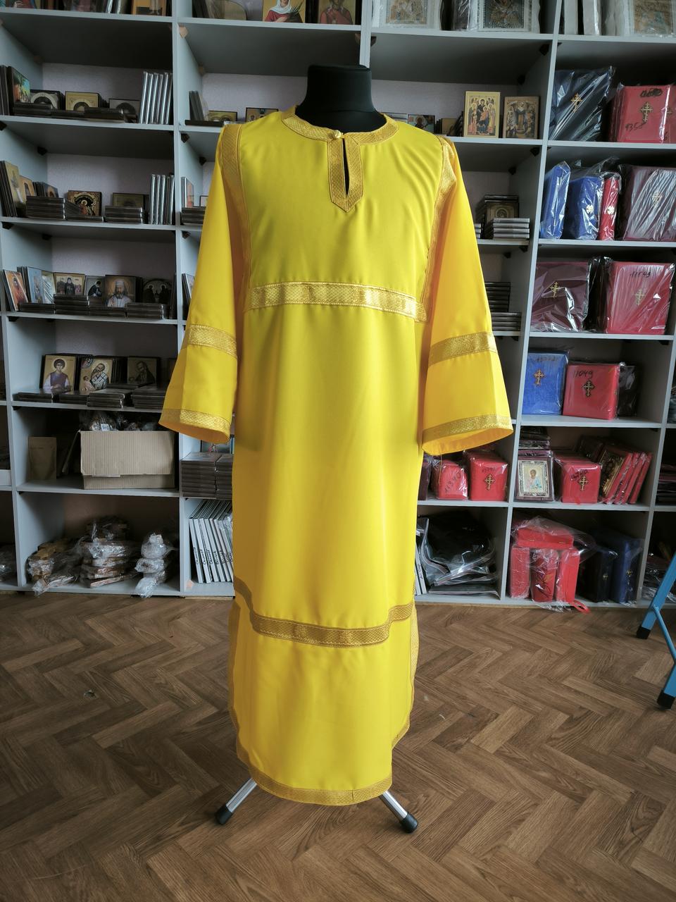Стихар із габардину, довжина 150 см, фото 1