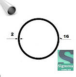 Труба кругла 16х2 бп алюмінієва