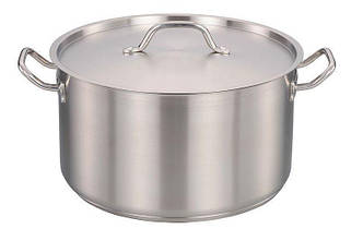 Каструля Benson 14 л із нержавіючої сталі з кришкою BN-633